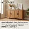 AETHEROAK™ Havenline 4-Door Storage Cabinet**