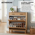 AETHEROAK™ HavenFold Entryway Shoe Cabinet